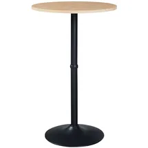 [en.casa] Bartisch Vantaa 100 x 60 cm Eiche