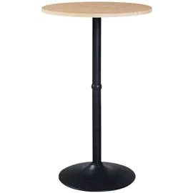 [en.casa] Bartisch Vantaa 100 x 60 cm Eiche
