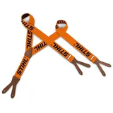 STIHL 0000 884 1511 Hosenträger mit Knopflöchern aus Polyester und Kautschuk, 120cm