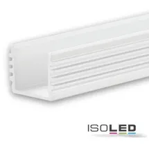 Fiai IsoLED SURF12 BORDERLESS LED-Profil 200cm Aluminium pulverbeschichtet weiß RAL 9010