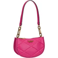 GUESS Abendtasche Cilian Top Zip Saddle Shoulder Bag Handtaschen Violett Damen