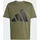 adidas Essentials Big Logo Kurzarm-T-Shirt Olive Strata / Black L
