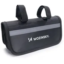 wozinsky 16-in-1 Fahrrad Multitool Set mit Pumpe Flickzeug Schwarz
