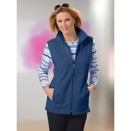 Sieh an! Fleece-Weste in nachtblau | Gr.: 38
