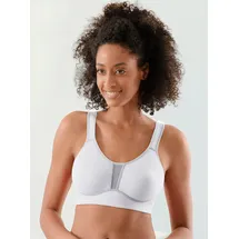 VIANIA VIANIA, Damen, Gr. 100, Cup B, weiß, 47% Polyamid, 41% Polyester, 12% Elasthan, BHs Sport-BH Sportbekleidung