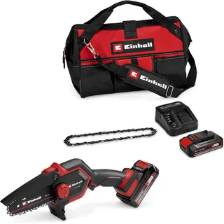 Einhell GE-PS 18/15 Li Bag Kit inkl. 1 x 2,5 Ah Akku + Ladegerät + Ersatzkette