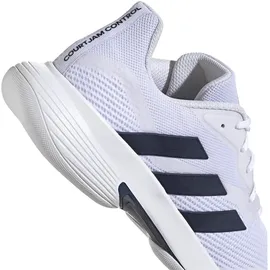 adidas CourtJam Control Tennisschuh Cloud White / Team Navy / Cloud White 42