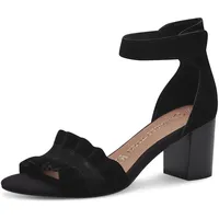 Marco Tozzi Damen Sandalen mit Absatz aus Leder mit