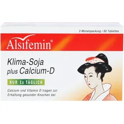 ALSIFEMIN Klima-Soja plus Calcium 60 St