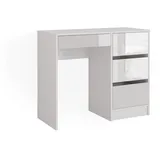 Vicco Schminktisch Sherry Weiß/Weiß 90 cm ohne Spiegel