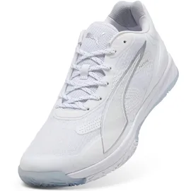 Puma Accelerate Turbo 4 Hallenschuhe, weiß, Größe 46 1⁄2 - weiss 46.5