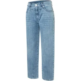MAC Bobbie Jeans Barrel in Mittelblau-D42