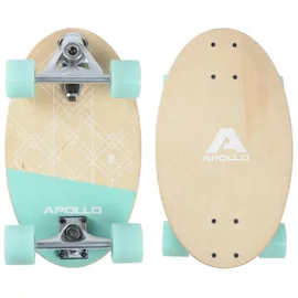 Apollo Barrel Board | Praktischer Cruiser für Pendler | Flink und kompakt | Mini Longboard für unterwegs | Perfekt für Anfänger | Smartes Brett für die City | Für Kinder und Erwachsene