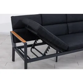 Gardissimo Nabari Set 7-tlg. Anthrazit/Braun
