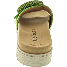 Gabor 63.745 Damen Pantoletten - Pantolette grün Freizeit NEU - Grün - 38