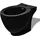 vidaXL Standbidet Stand-Bidet Bodenstehend Bidet Keramik schwarz