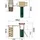 Rebo Spielturm Sevilla 306,2 x 284,4 x 228,8 cm Natur