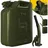 monzana Metallkanister 20L 3er-Set grün