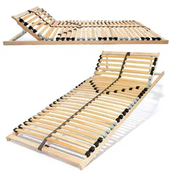 Coemo 2x Lattenrost ERGO 70x200 cm 7-Zonen verstellbar - Doppelpack