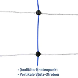 ako fencing TitanNet Weidenetz 50 m 145 cm blau/weiß