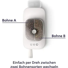 Philips Baristina Espressomaschine BAR320/00 mit Bean Swap Naturweiß / Weiß