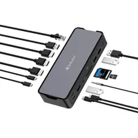 Verbatim USB-C Pro Docking Station 15 Port CDS-15