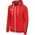 hummel Herren Hmlauthentic Poly Zip Hoodie, True Red, 3XL EU