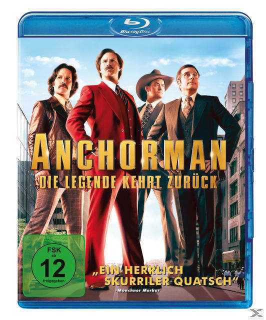 Anchorman - Die Legende Kehrt Zurück (Blu-ray)