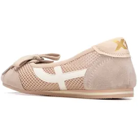 Xti - Ballerinas Damen Beige - Bequeme und vielseitige Schuhe - Casual Mode - Modell 14522614 (Größe 37) Wohnung, Keine, Lässig, Stoff