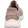 SKECHERS Bobs Squad Chaos für Damen Hands Free Slip-ins Chaos-Current Muse Sneaker, Taupe Textile, 42
