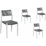 GRASEKAMP Sol Aluminium - Weiß/Grau