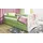 raumhirsch furniture Kinderbett mit Motiv Ballon 80 x 180 cm Holzwerkstoff grün