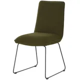 Kufenstuhl  Helge , grün , Maße (cm): B: 50 H: 93 T: 62.0