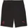 Puma Sporthose "AC Milan FtblEssentials Shorts Herren", Gr. XS, Normalgrößen, schwarz (schwarz for all time rot), Obermaterial: 32% Polyester, 68% Baumwolle. Tasche – Oben: 100% Baumwolle, regular fit, Hosen Sporthose