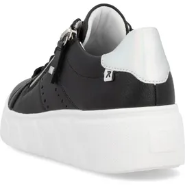 Rieker Plateau Sneaker Damen Schwarz 40