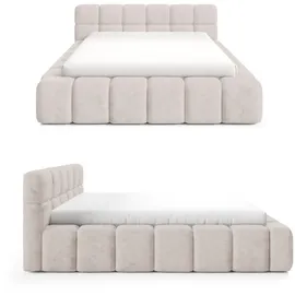 dekori.interiors NUBO Premium 180 x 200 cm Beige/Weiß