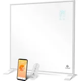Kesser KESSER® Infrarotheizung Energiesparend Infrarot Standgerät & Wandmontage Elektroheizung mit Fernbedienung Thermostat & App-Steuerung Elektrisch Heizpaneel Heizung Konvektor Standfüße