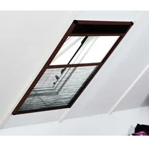 hecht International Hecht Insektenschutz Dachfenster Plissee 80x160cm braun