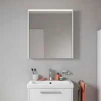 Duravit D-Code Spiegelschrank, für die Schweiz, 1 Tür, DC7105L18180000,