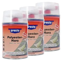 Presto 3x 1kg Polyesterharz [Hersteller-Nr. 600528]