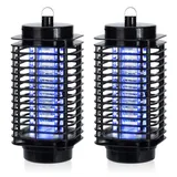 monzana Insektenvernichter 2er Set elektrisch UV LED