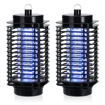 monzana Insektenvernichter 2er Set elektrisch UV LED