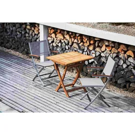 jan kurtz Town Klapptisch 120 x 70 x 75 cm beige/braun