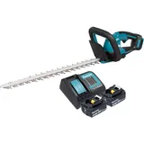 Makita DUH 506 SM2 Akku Heckenschere 18 V 50 cm Brushless + 2x Akku 4,0 Ah + Ladegerät
