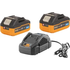 PROCRAFT Starter Pack 20 V 2,4 A 2 Stück