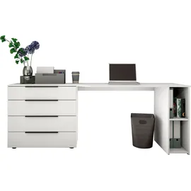 borchardt Möbel Schreibtisch Tom Weiß