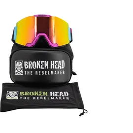 Broken Head MX-Brille Magnetic-Regulator Pink Verspiegelt