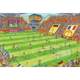 Schmidt Spiele Finale im Fußballstadion (Kinderpuzzle)