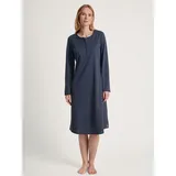 CALIDA Midnight Dreams Nachthemd Damen, Länge 110cm, aus 100% Dicker Baumwolle - 40-42