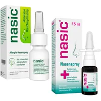 NASIC Nasenspray 15ml + NASIC Mometason Heuschnupfenspray 18g 15 + 18 ml